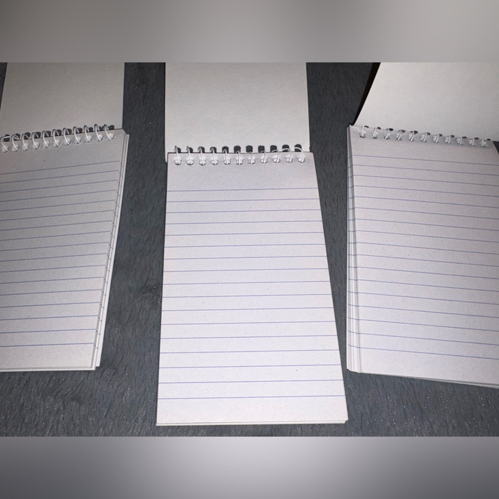 3 Mini Note Pads - Picture 2 of 3